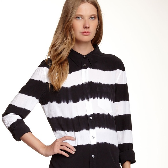 Equipment Tops - Equipment Femme Reese LS Silk Button Down Shirt